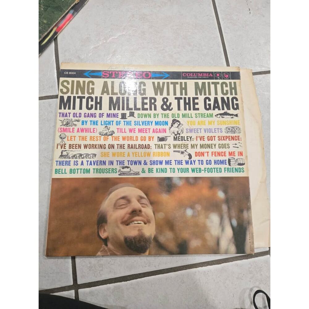 Sing Along With Mitch Miller and The Gang Vintage Vinyl Record